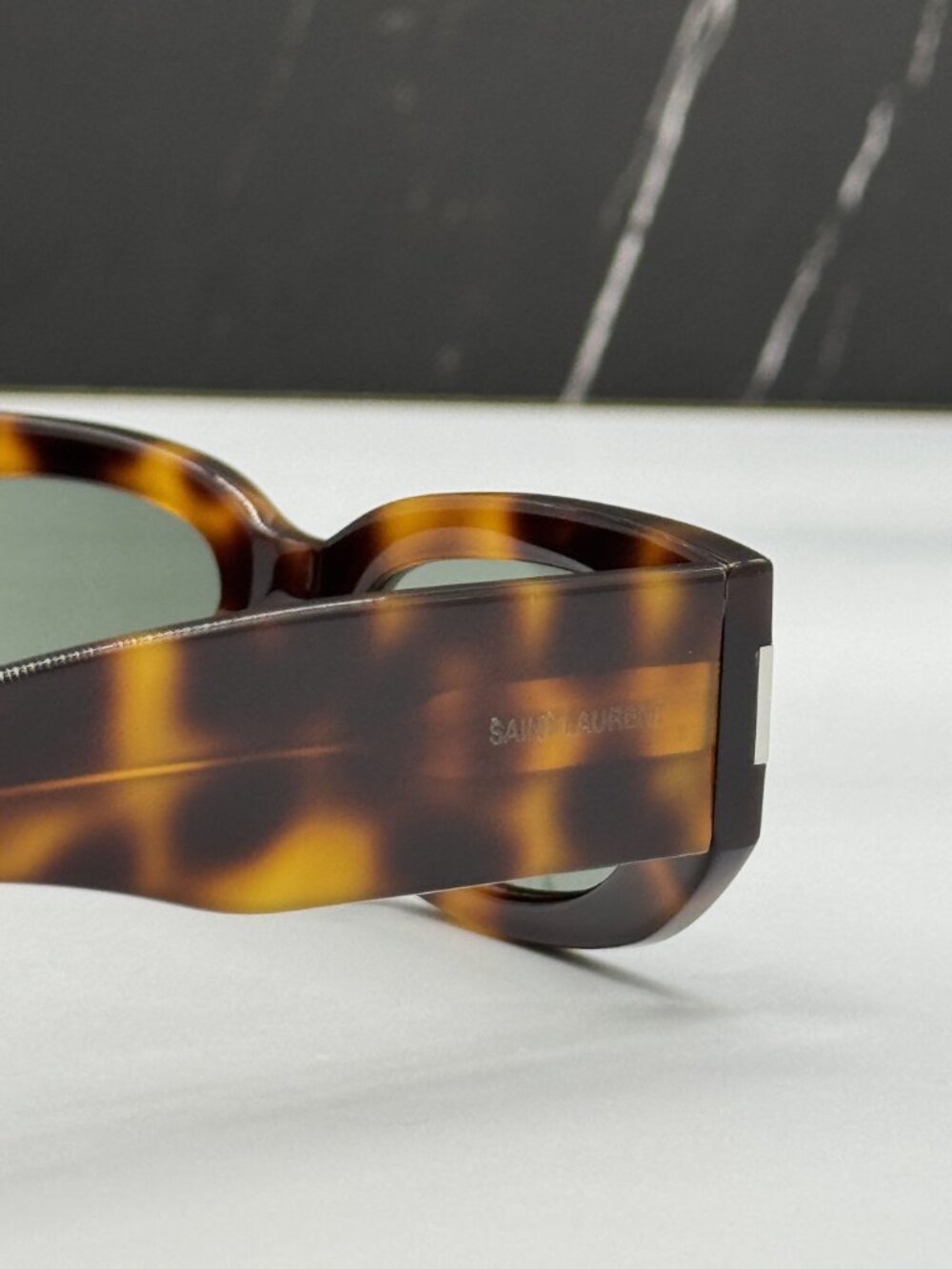 NEW SAINT LAURENT SL697 002 SUNGLASSES HAVANA UNISEX EYEWEAR - Picture 6 of 10
